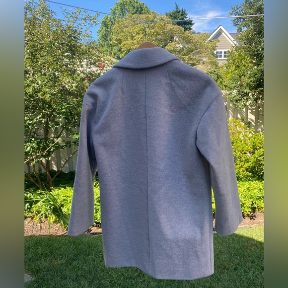 Pull&Bear Womens Felt Coat - Picture 4 of 5